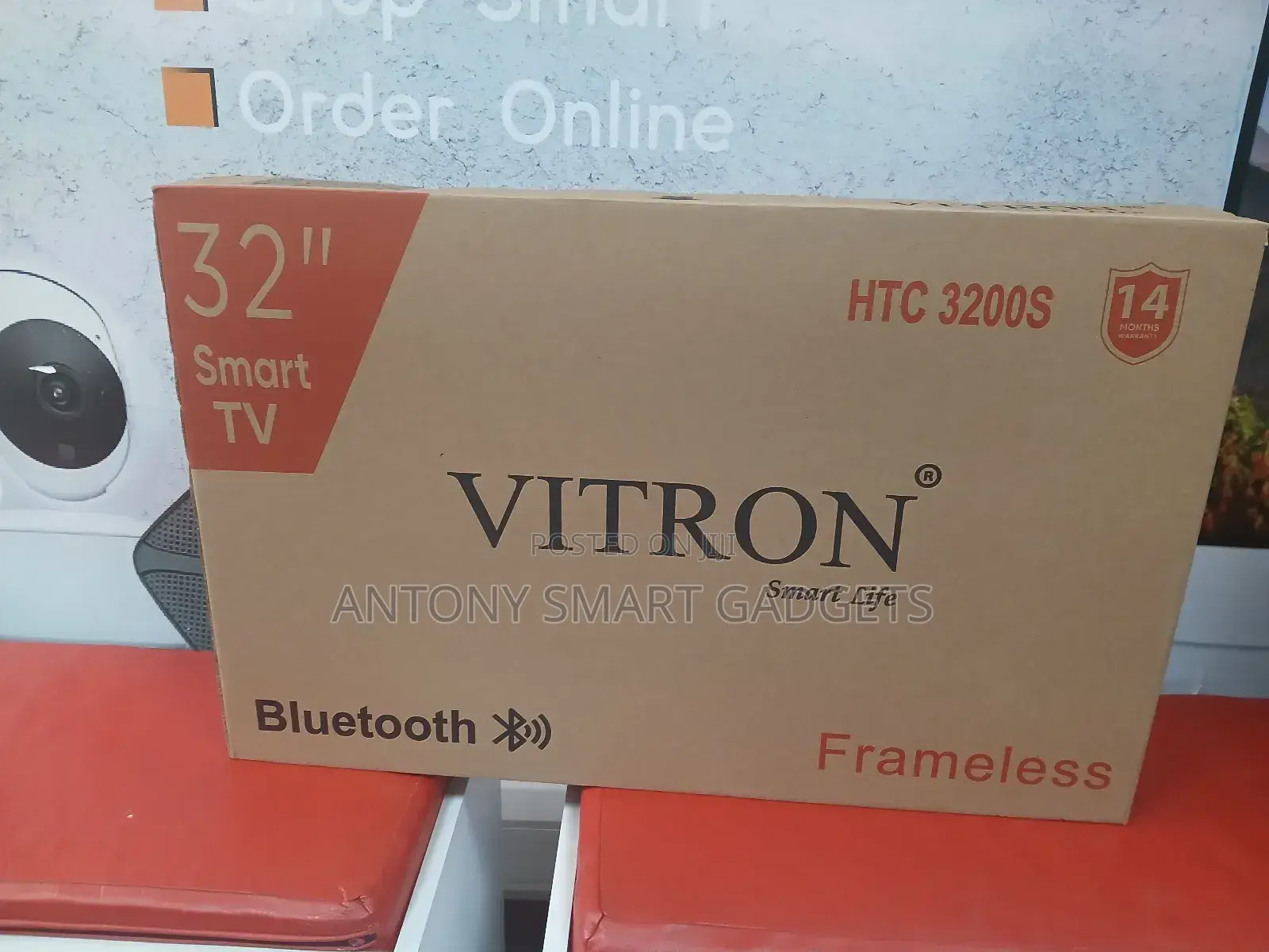 Vitron HTC-3200s 32′′ Frameless Smart Android TVS