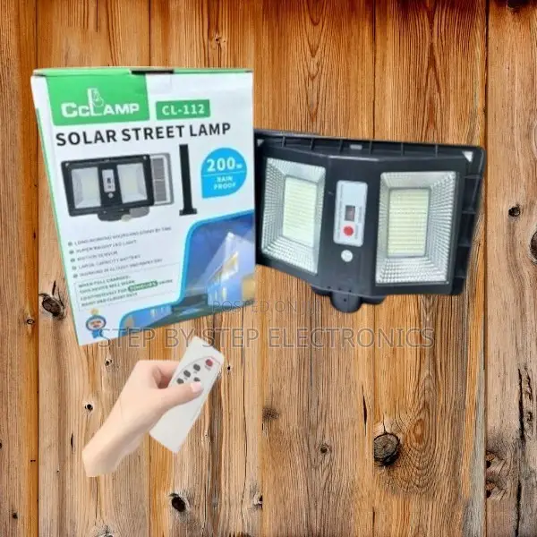 High Brightness Cclamp 200w Watts Led Solar Street Light