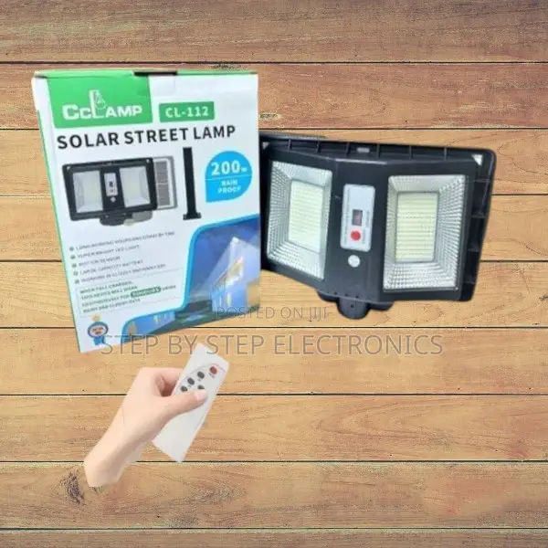 Cclamp 200w Watts Led Solar Street Light for Home Decor