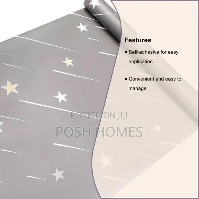 Star 3d Self Adhesive Wallpapers