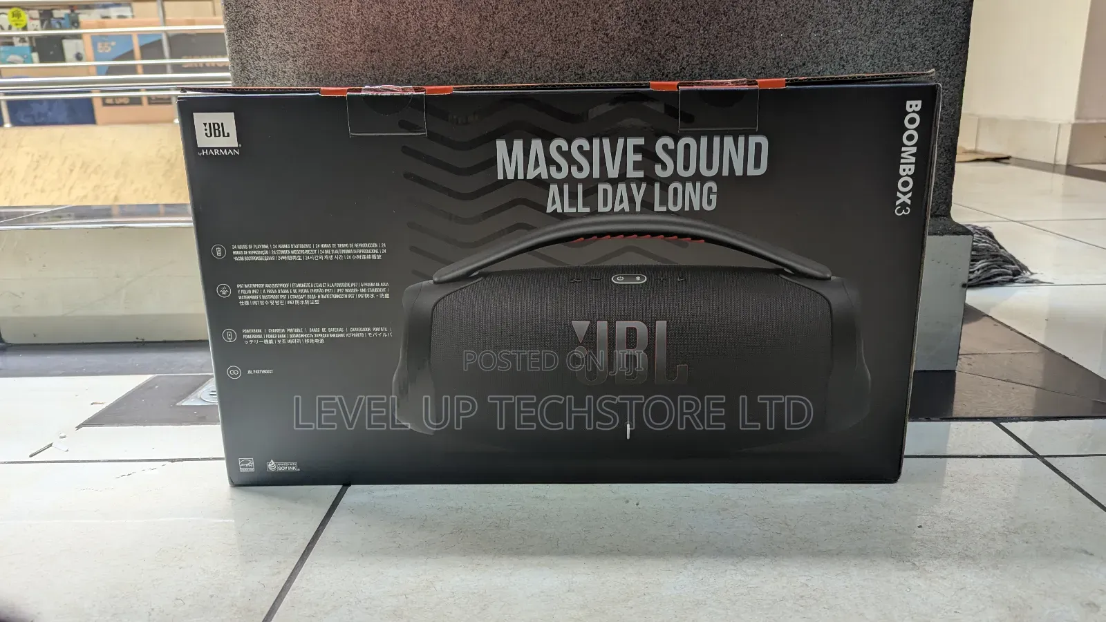 JBL Boombox 3 Portable Bluetooth Speaker