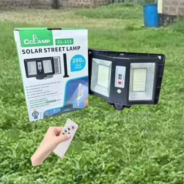 Cclamp 200w Watts Led Solar Street Light With Low Latency