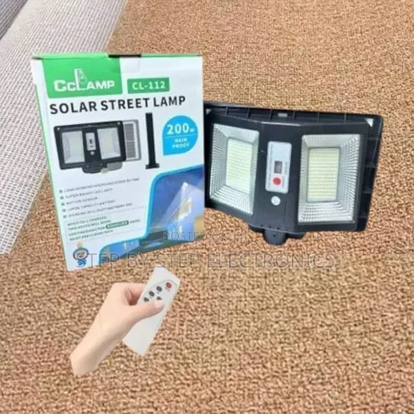 Ultra High Quality Cclamp 200w Watts Led Solar Street Light