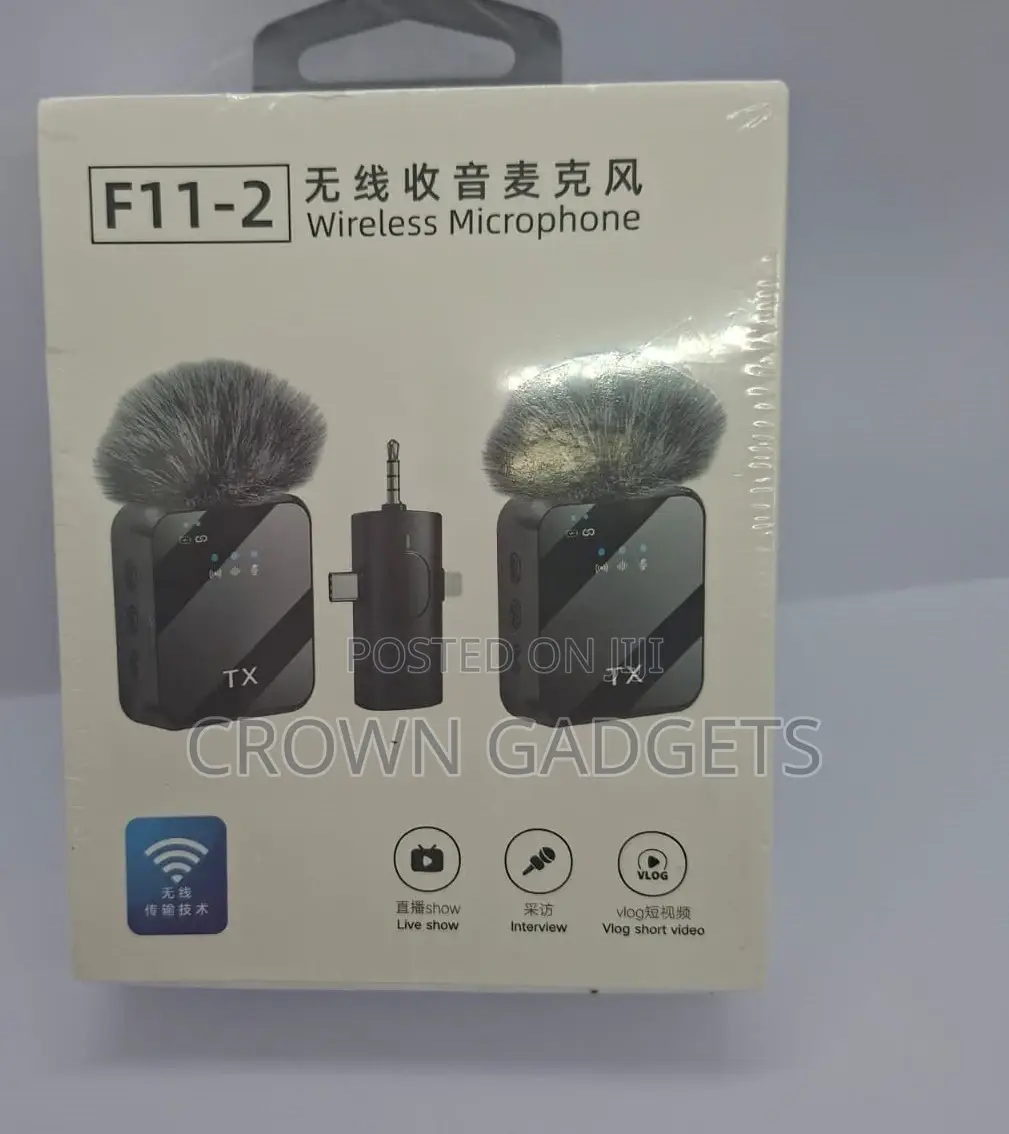 F11-2 Clip Mic – Wireless Audio for Vlogs Interviews