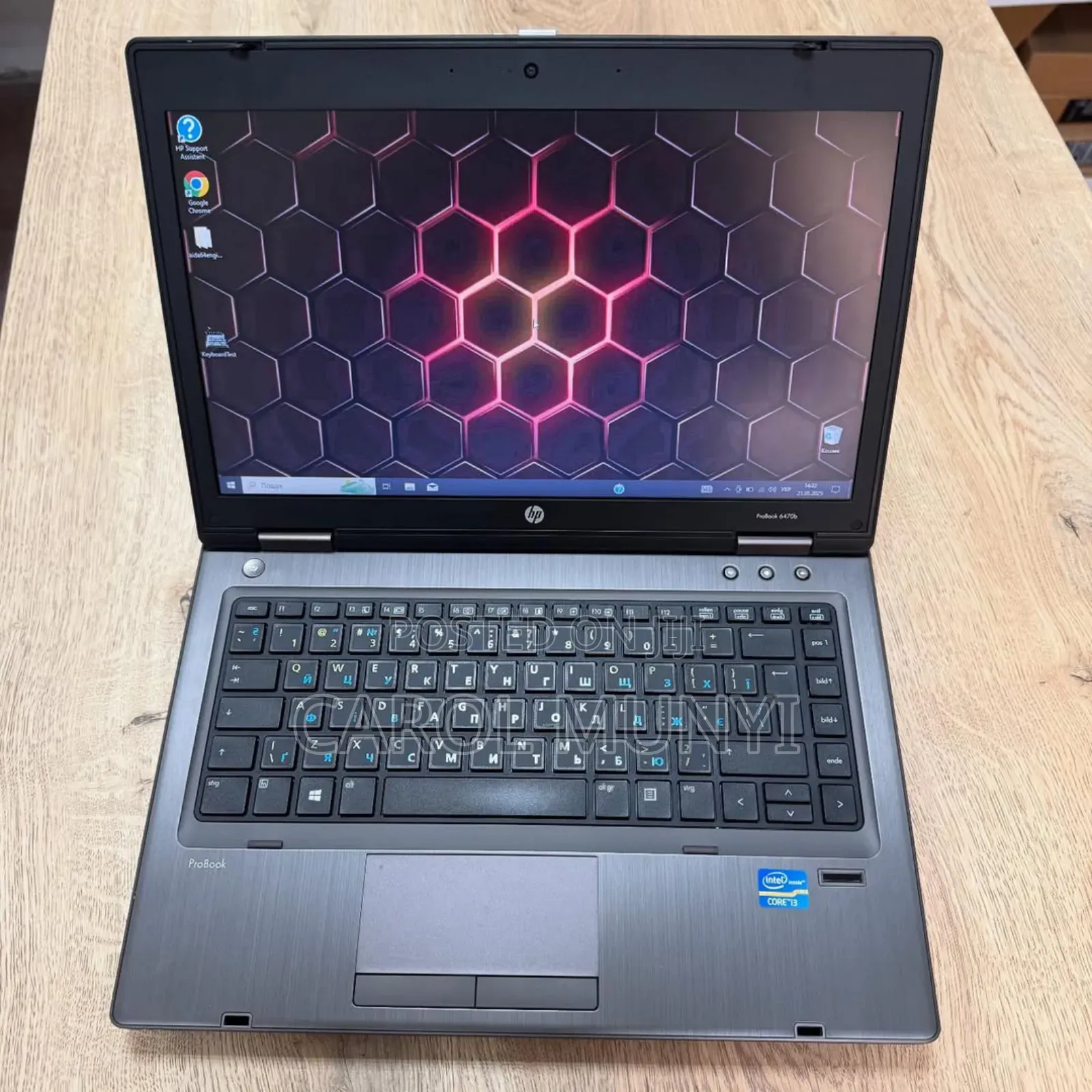 New Laptop HP ProBook Pro 6470B 4GB Intel Core I3 HDD 500GB