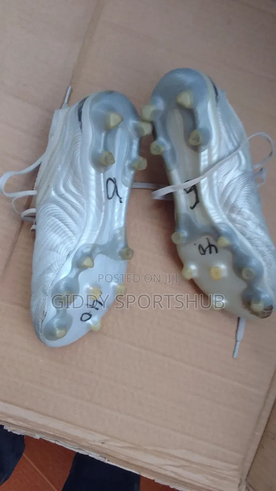 Adidas Silver Copa Size 6uk