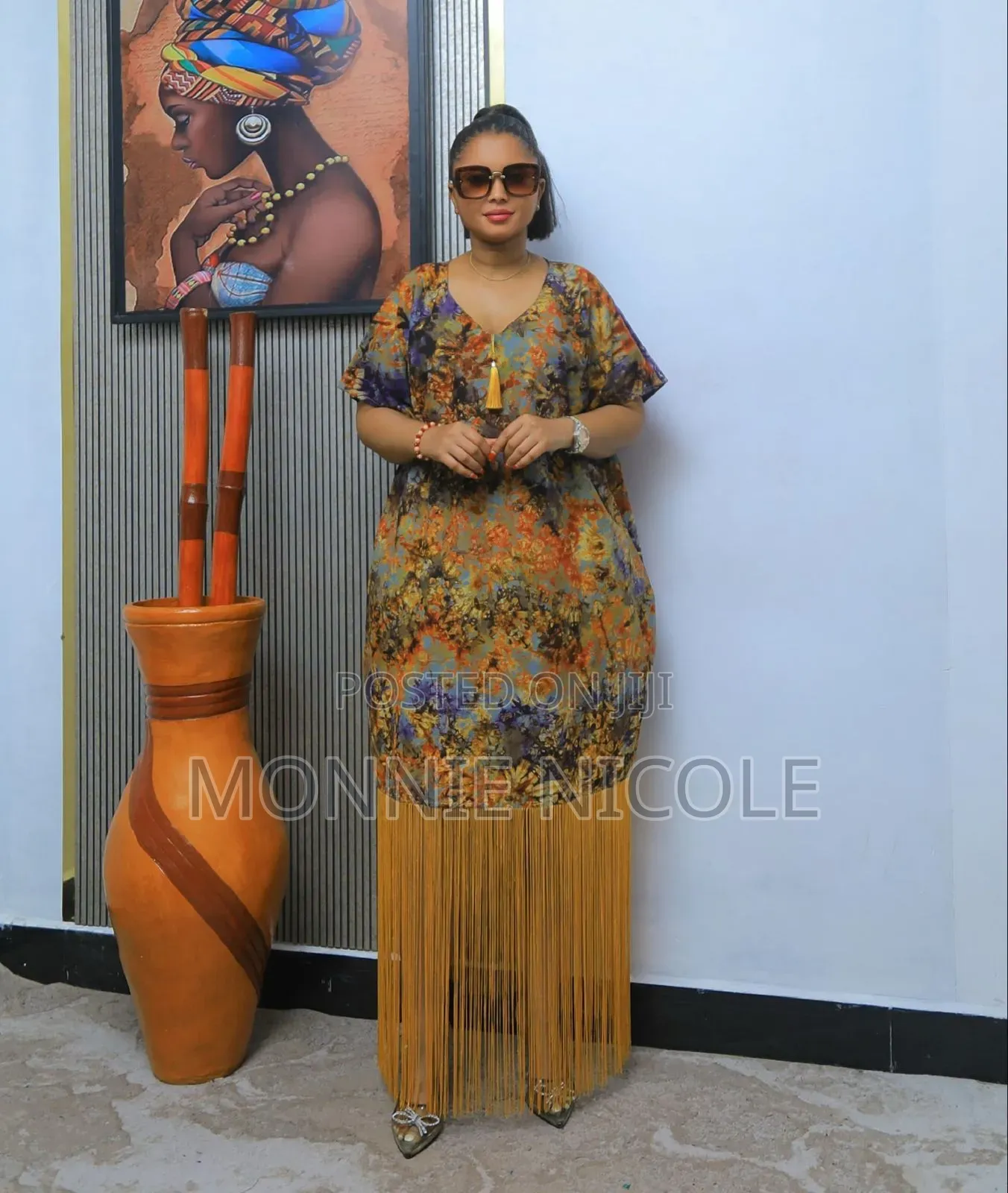 Elegant Ankara Dress