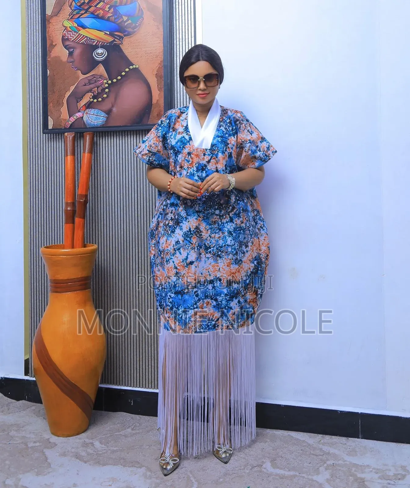 Elegant Ankara Dress