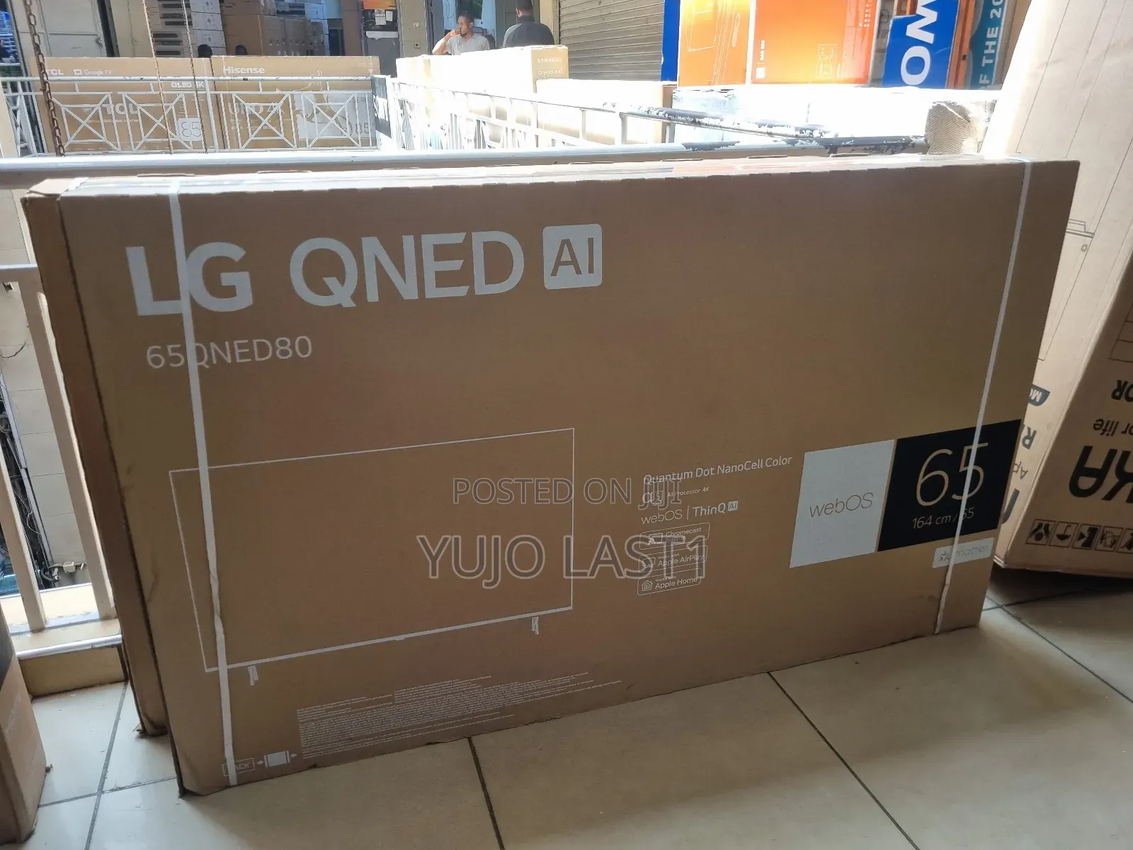 Lg 65′′ 65qned80t6b Ai Qned Smart Webos Uhd Tv
