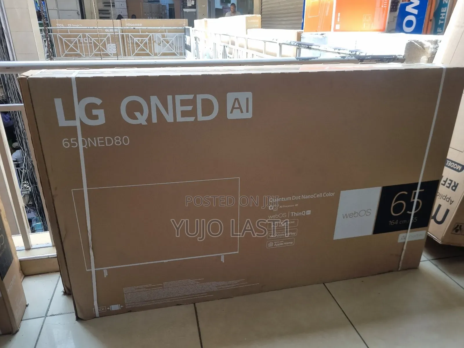 Lg 65′′ 65qned80t6b Ai Qned Smart Webos Uhd Tv