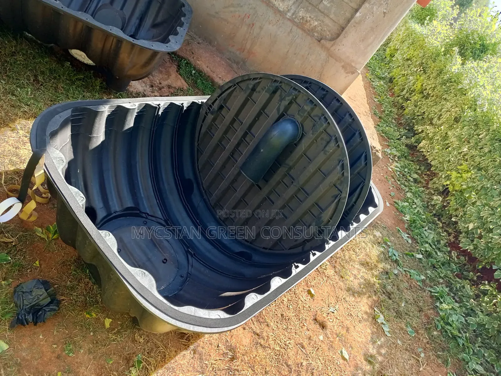 Plastic Bio-Tank Bio Digester Installation for Industries