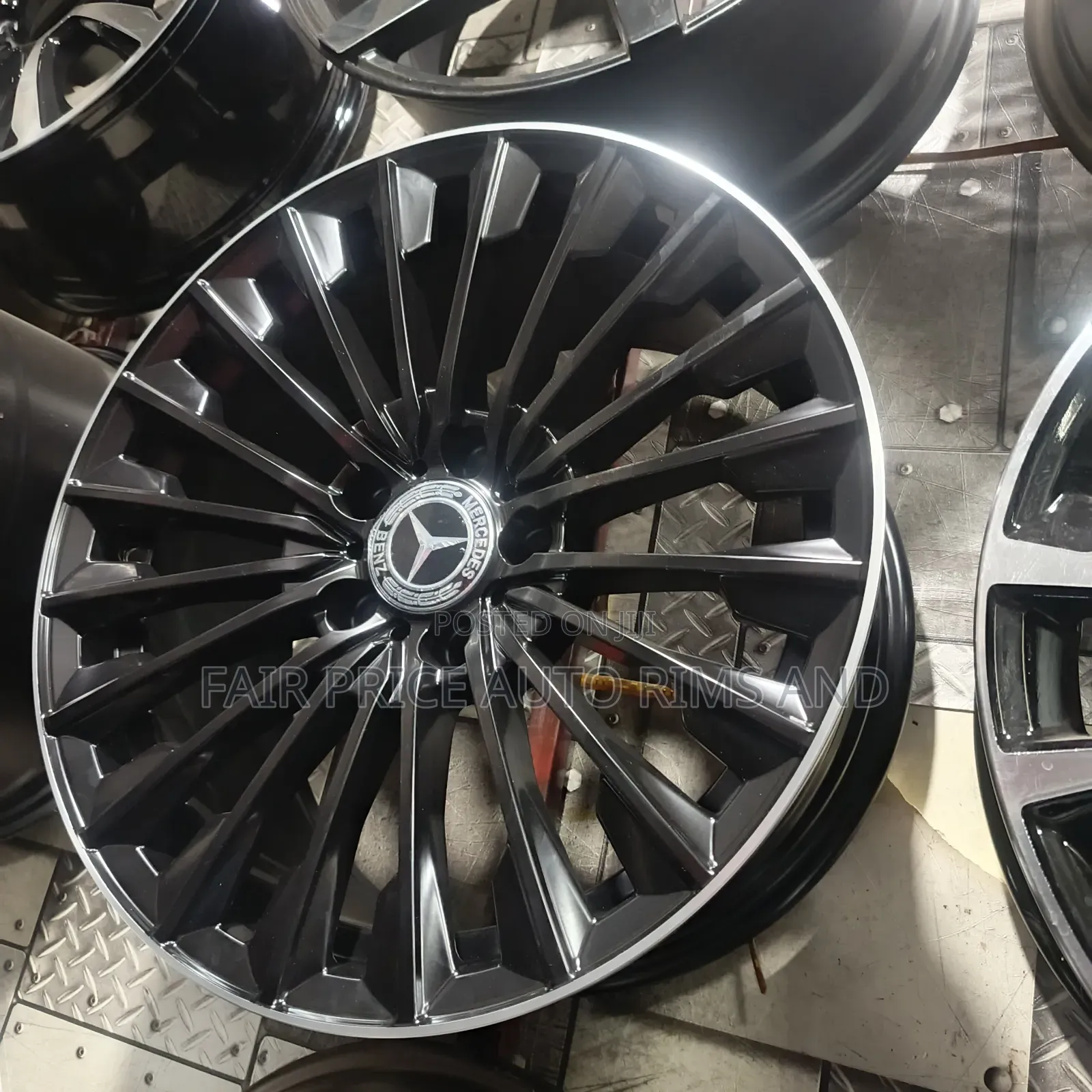 Size 17/5/112 Mercedes Benz Rims