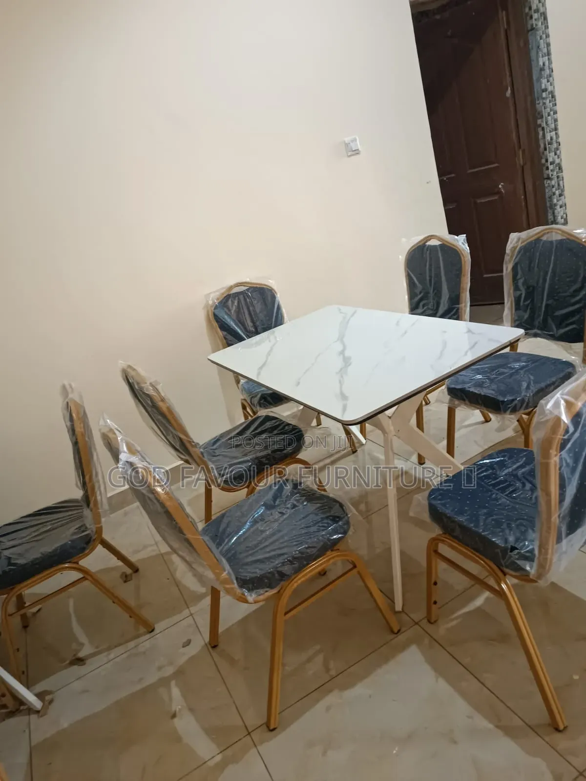 Unique Design Dining Table Set With 6 Chairs Ew2j