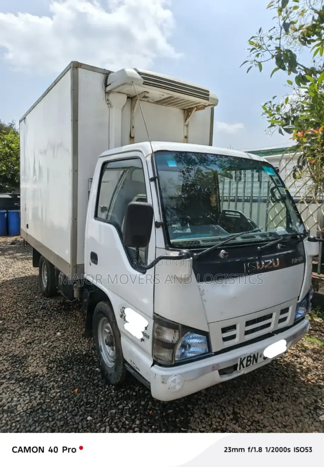 Canter Refrigerated Truck Available for Transport