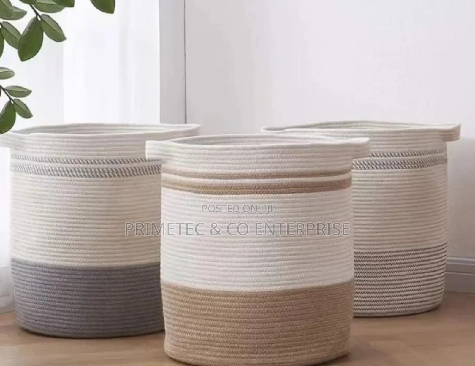 Hand Woven Multi-Purpose Basket
