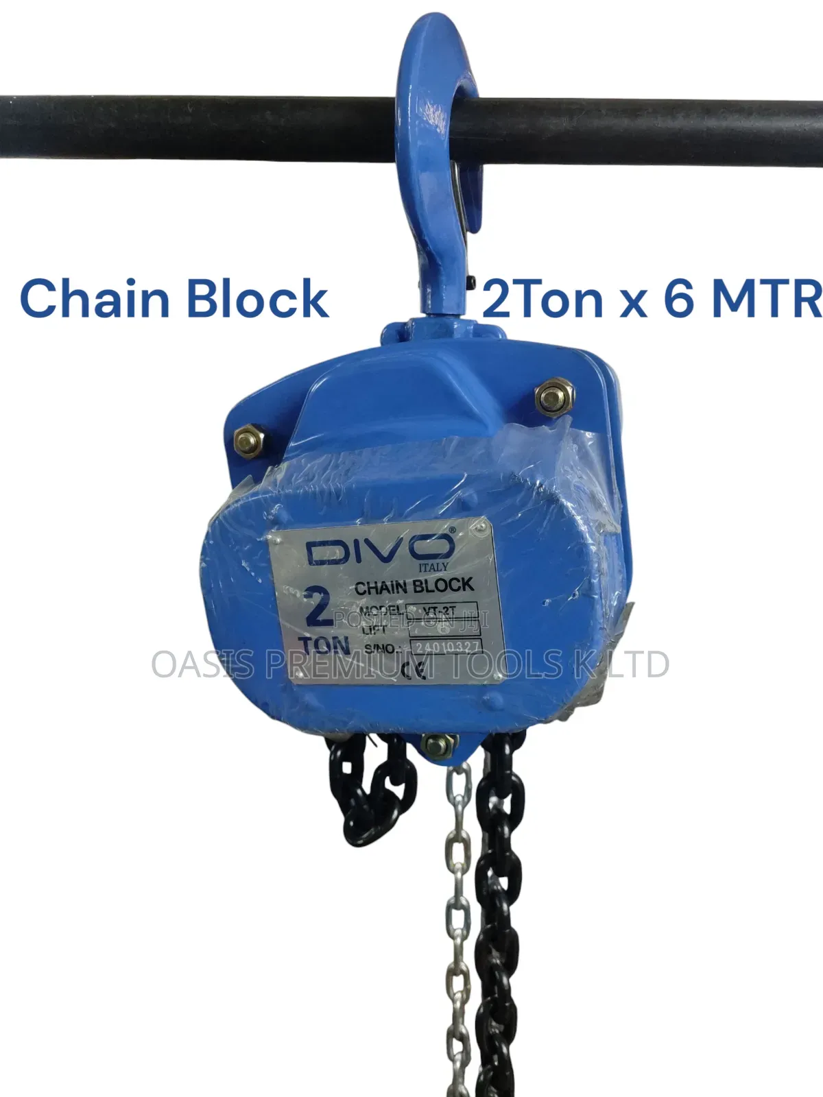 Chain Block 2 Ton X 6 MTR