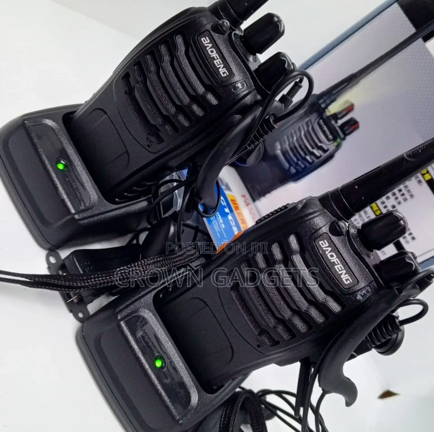 Baofeng Bf-B888s Pair – Uhf Two-Way Radios With Charger