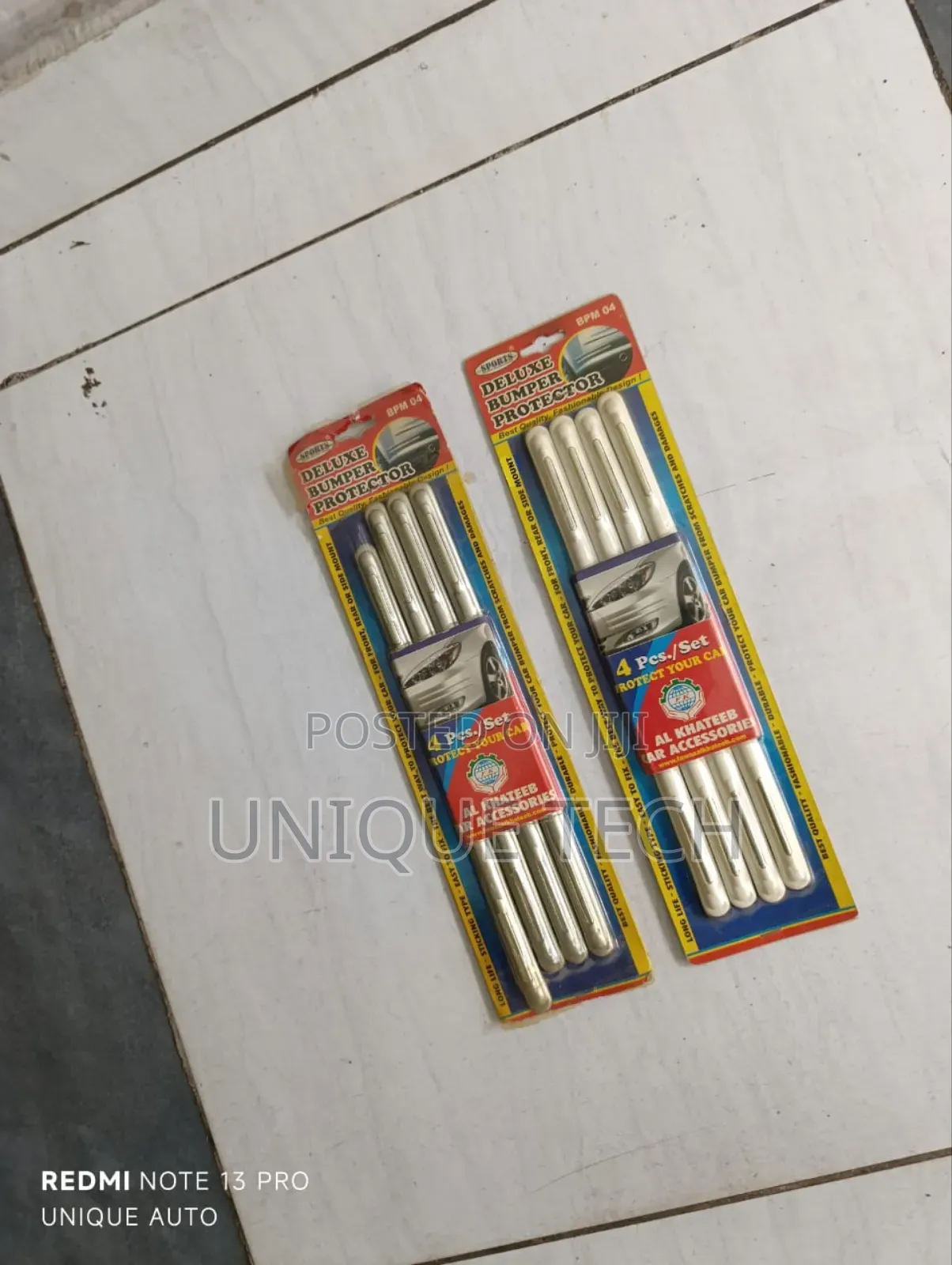 Rubber Bumper Corner Pads / 4pcs Universal Fit Set