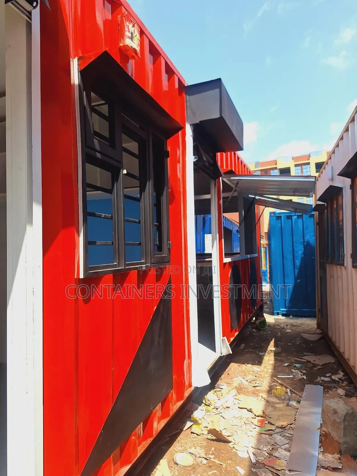 Start Your Business Today-40ft Kitchen Barbershop Container