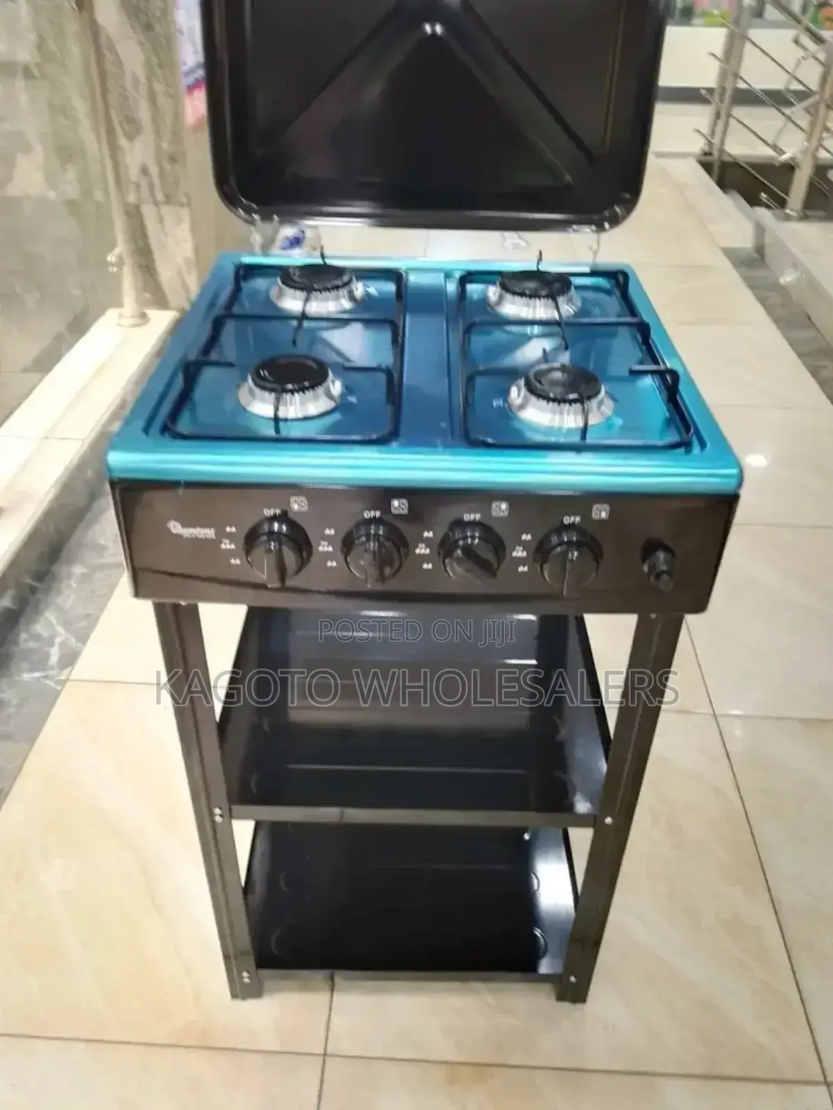 Ramtons 4 Full Gas With Shelves