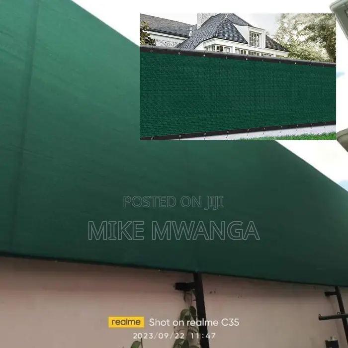 Dark Green Heavy-Duty Privacy Net
