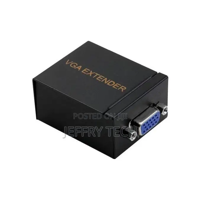 Vga Extender by Cable Ethernet Rj45 Up to 60m , Vga Signal