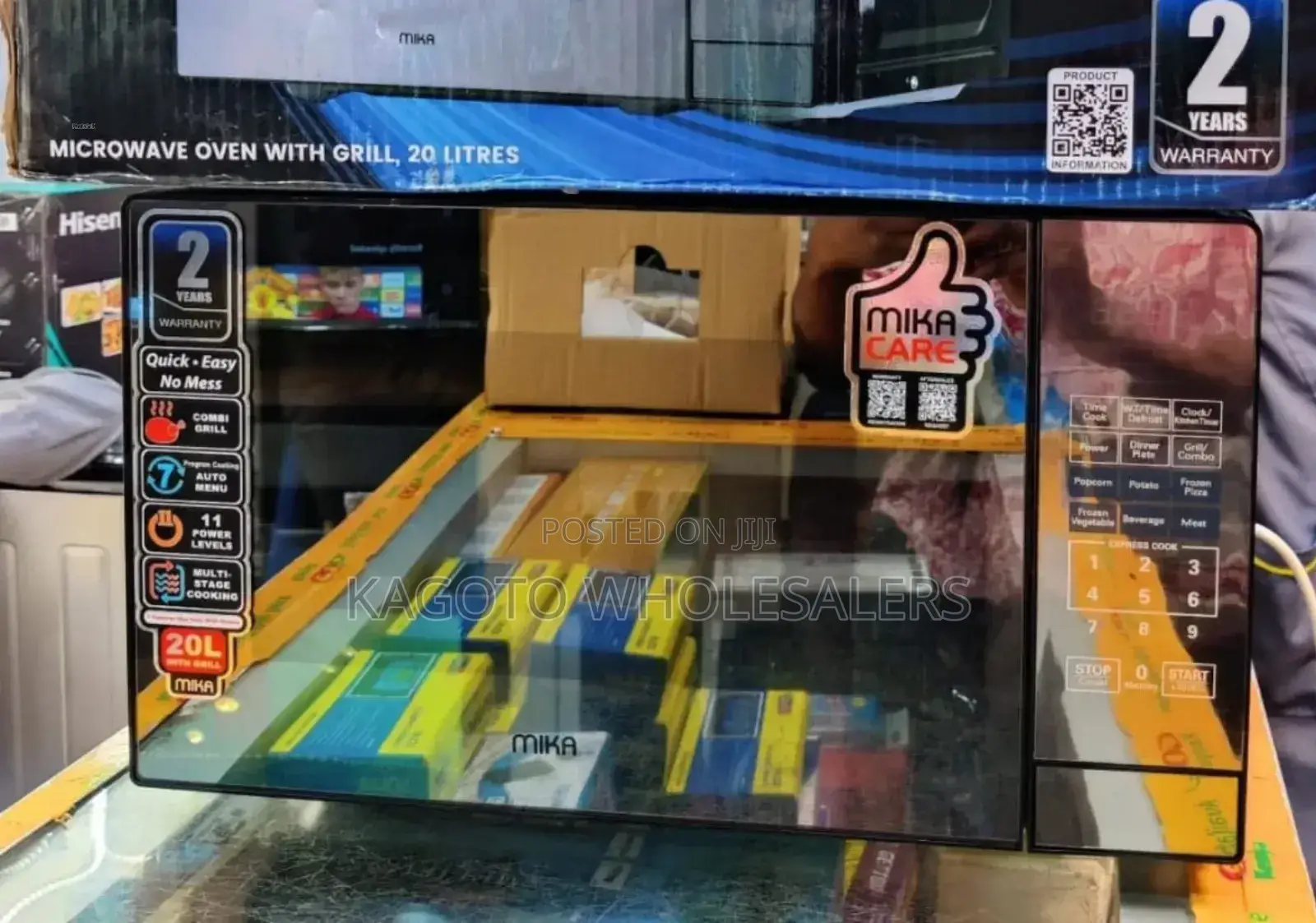 Mika Digital Microwave With Grill Mw20