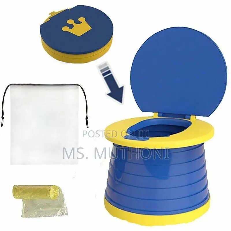 Foldable 2 in 1 Potty Trainer + 10 Disposable Bags