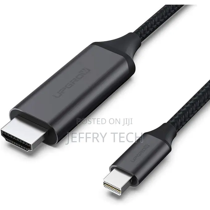 Upgrow Cable Mini Dp to Hdmi 1080p 10ft 3 Meter
