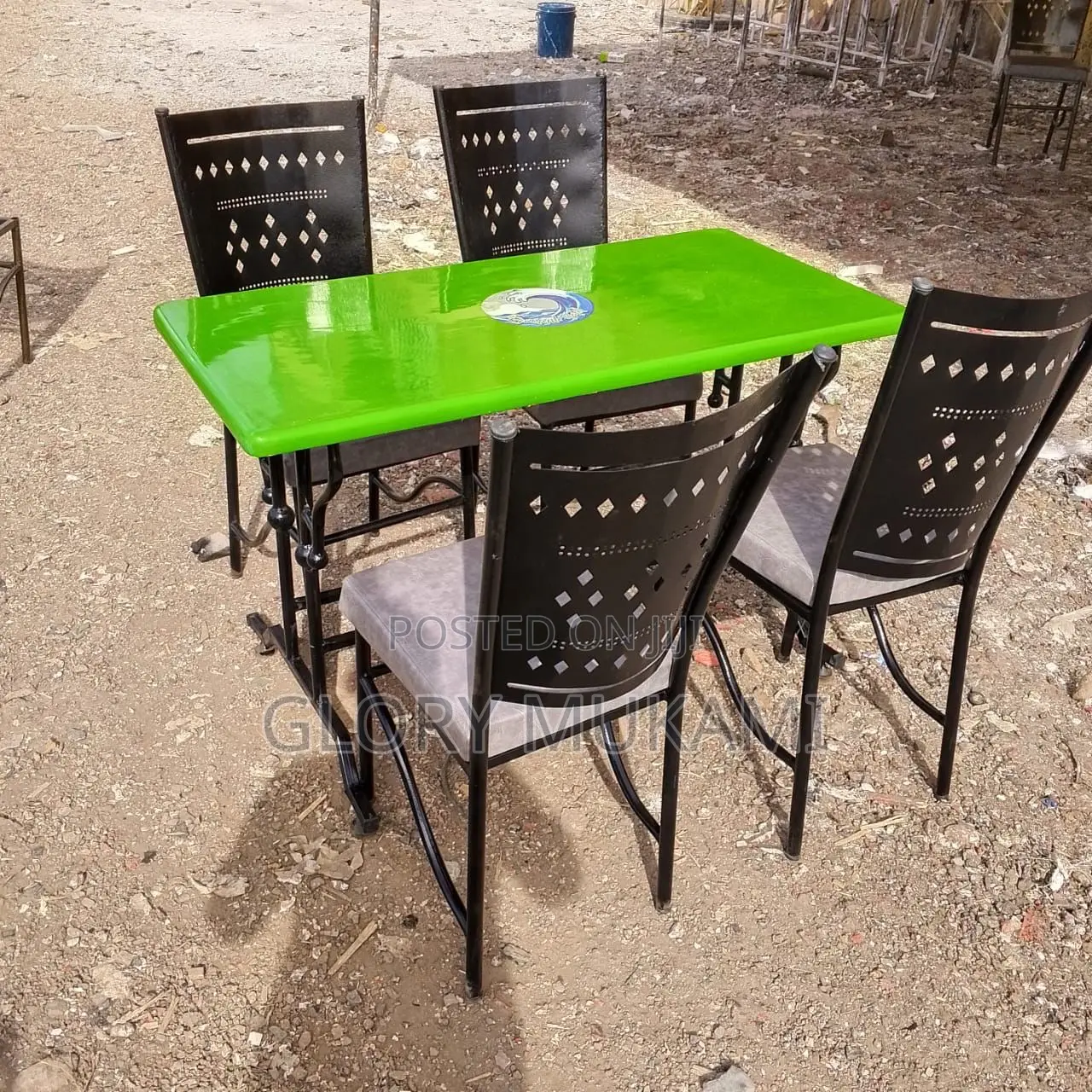 4 Chairs 14by2 Table