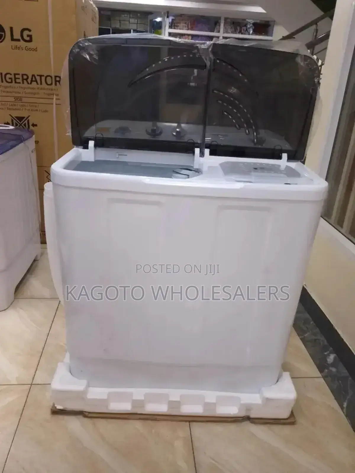 Semi Automatic Tornado Twin Tub Wash and Spin