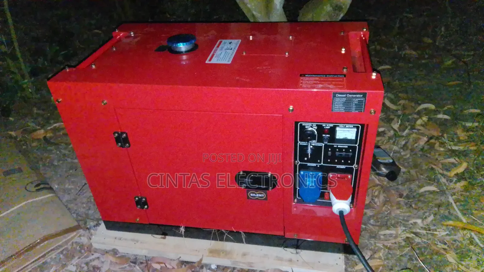 Aico Silent Diesel Generator 20kva With Generator Cable 25m