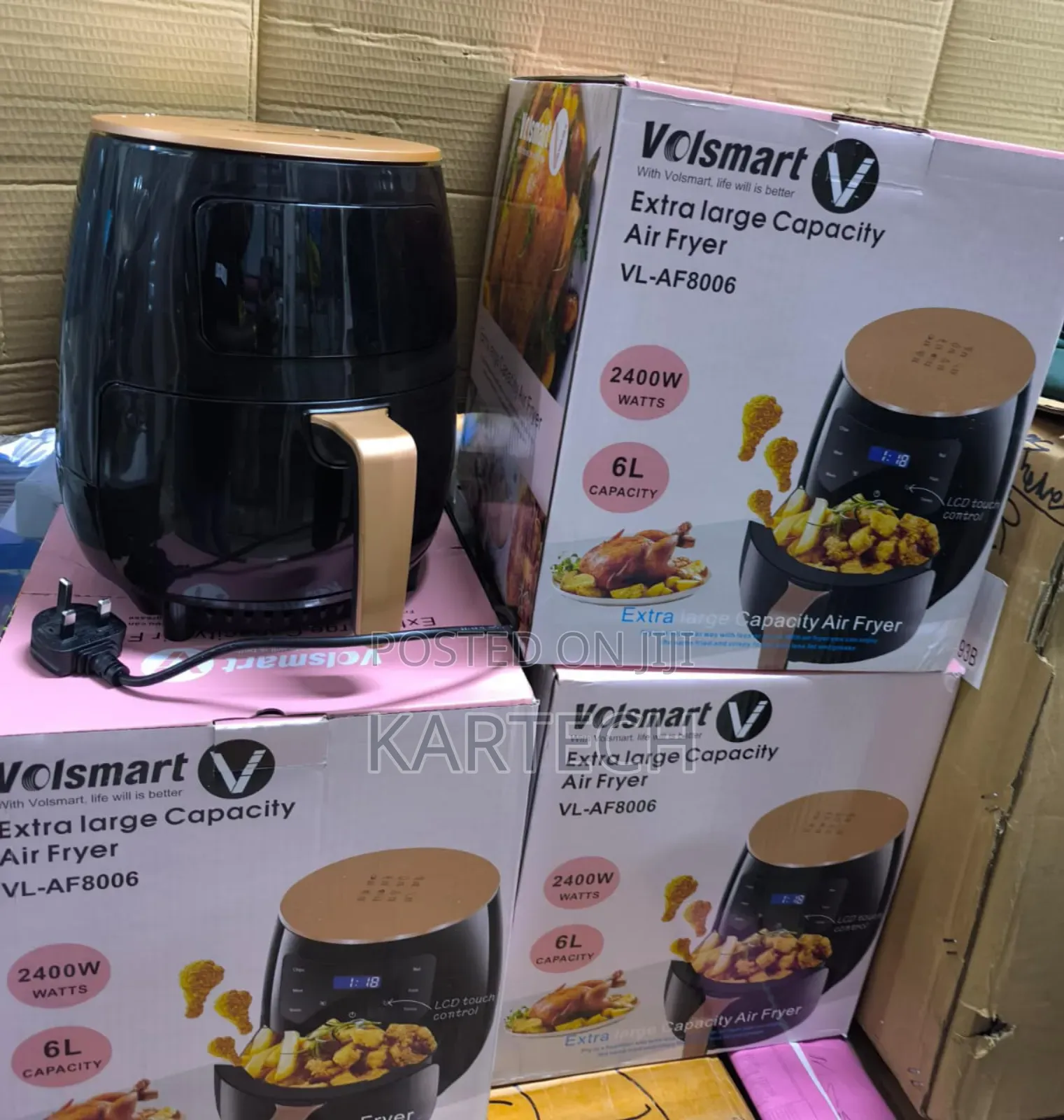 Volsmart Vl-Af8006 Extra Large Capacity Air Fryer