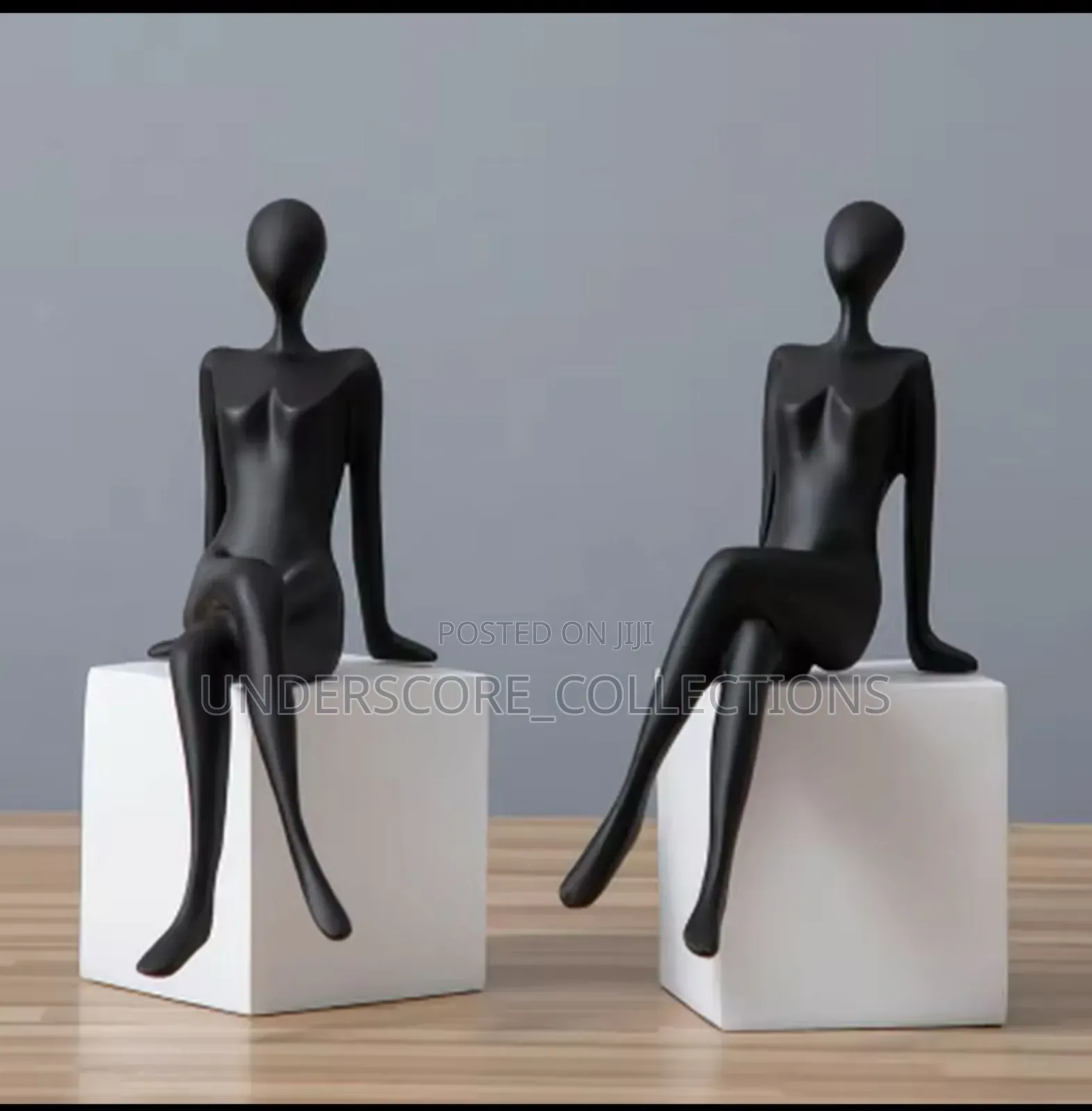 *Decorative Sitting Figure Model