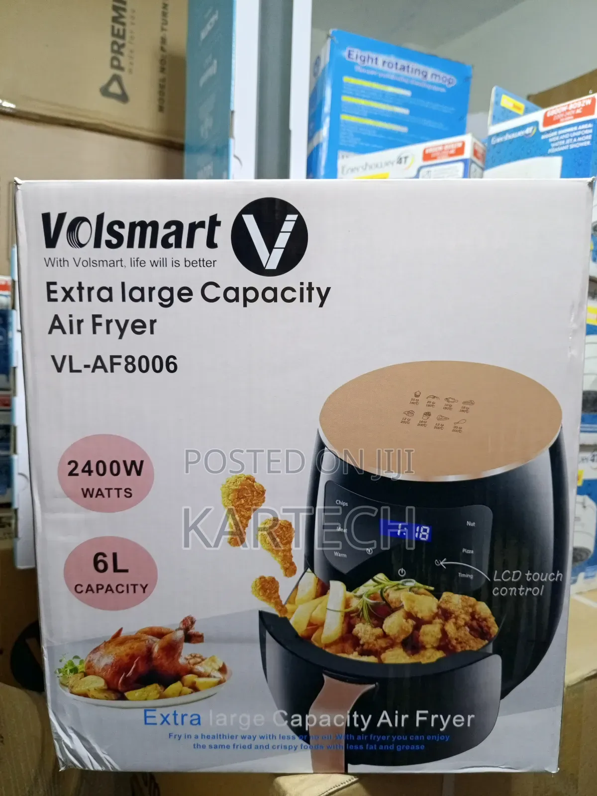Volsmart 2400w Vl-Af8006 Air Fryer