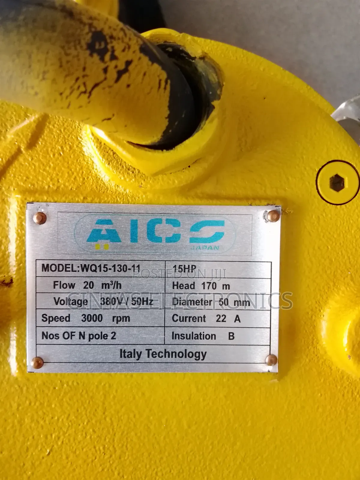 Aico Mining Pump 15hp 3phase