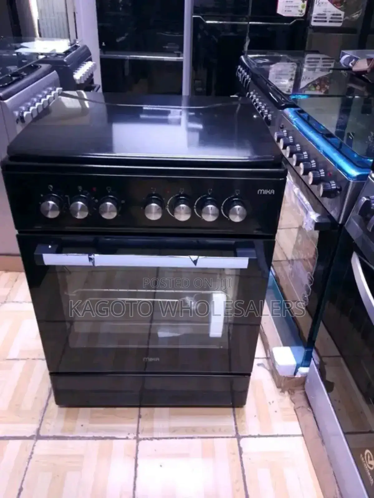 Black Mika 60 by 60 Cooker