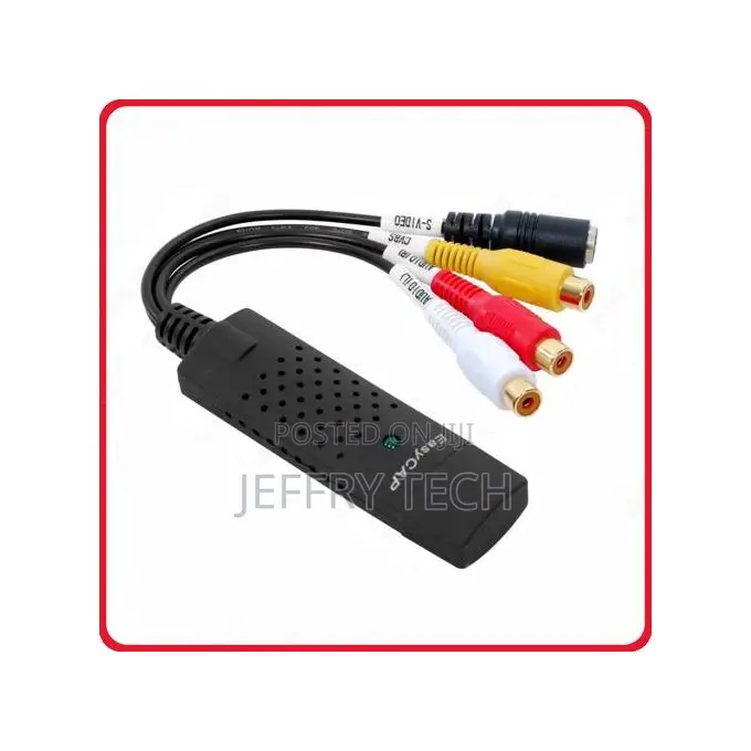 Usb Flash Drive Audio Video Capture Card Easy Cap Pc Convert