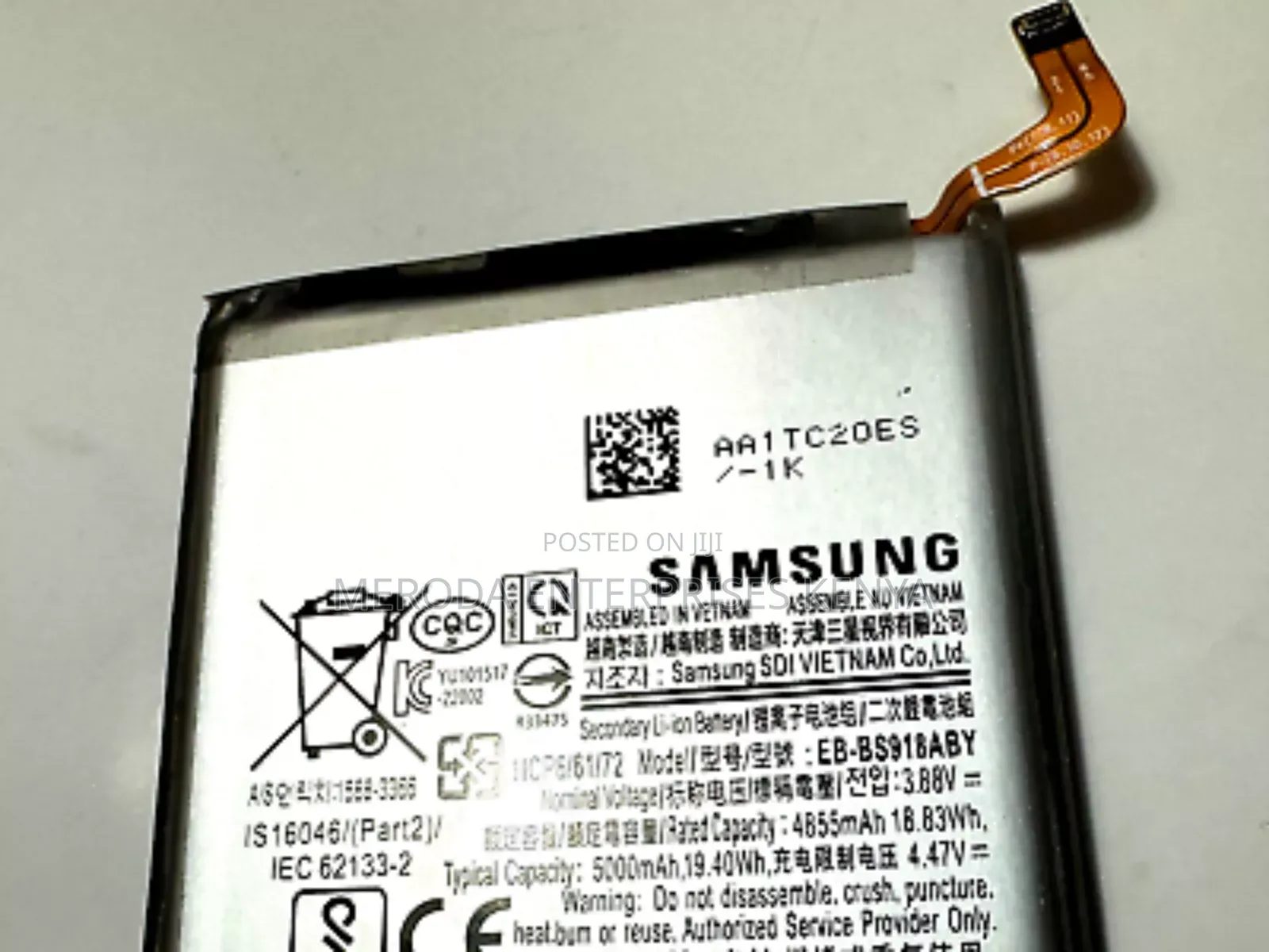 Samsung S24 ,S24plus,S24 Ultra Original Battery