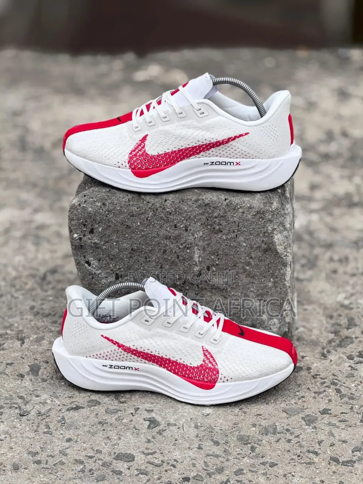 White Nike Zoom X ( Pegasus Plus) Runners* Sports Sneakers