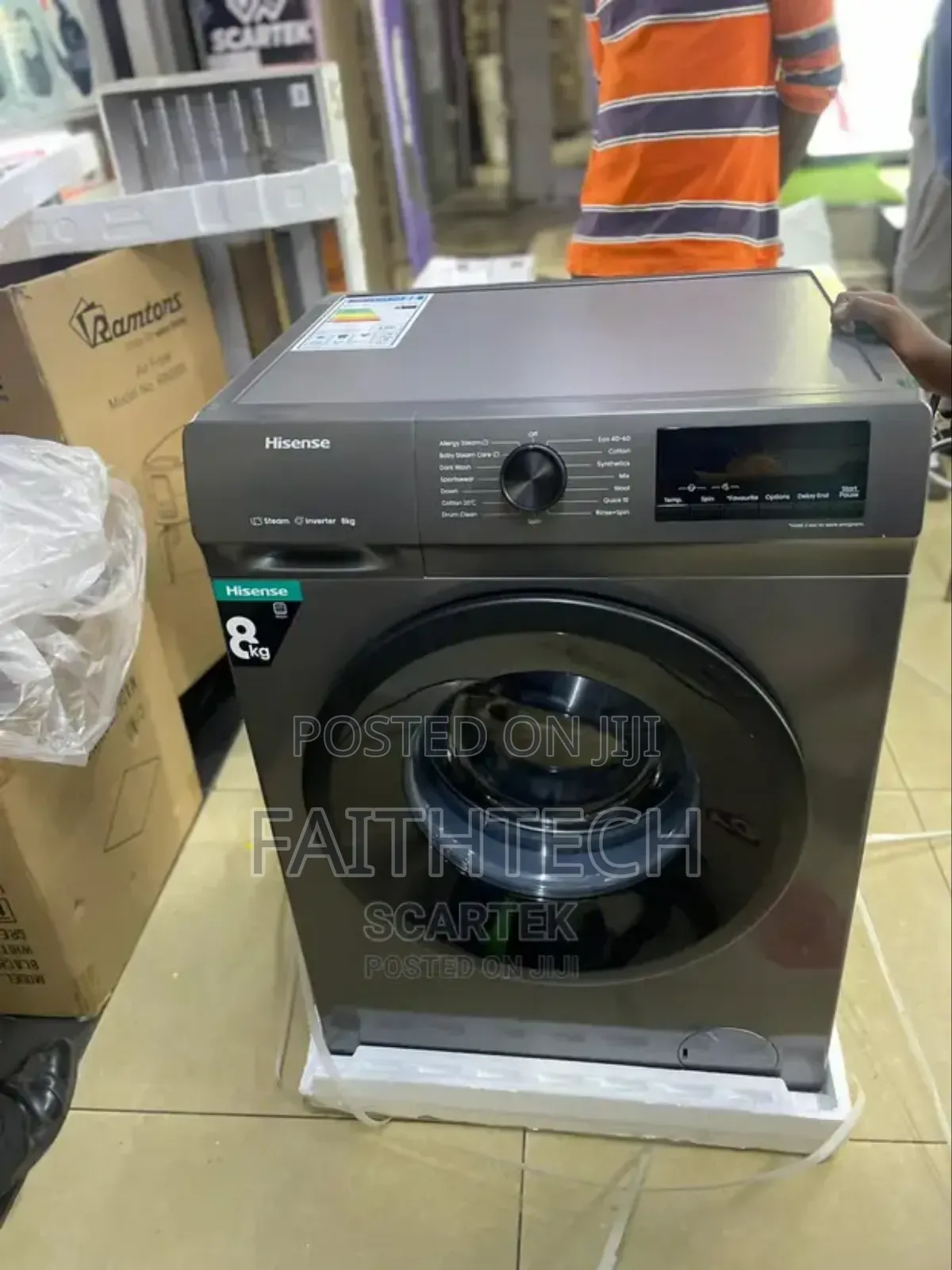 Hisense 8kg Wash and Spin