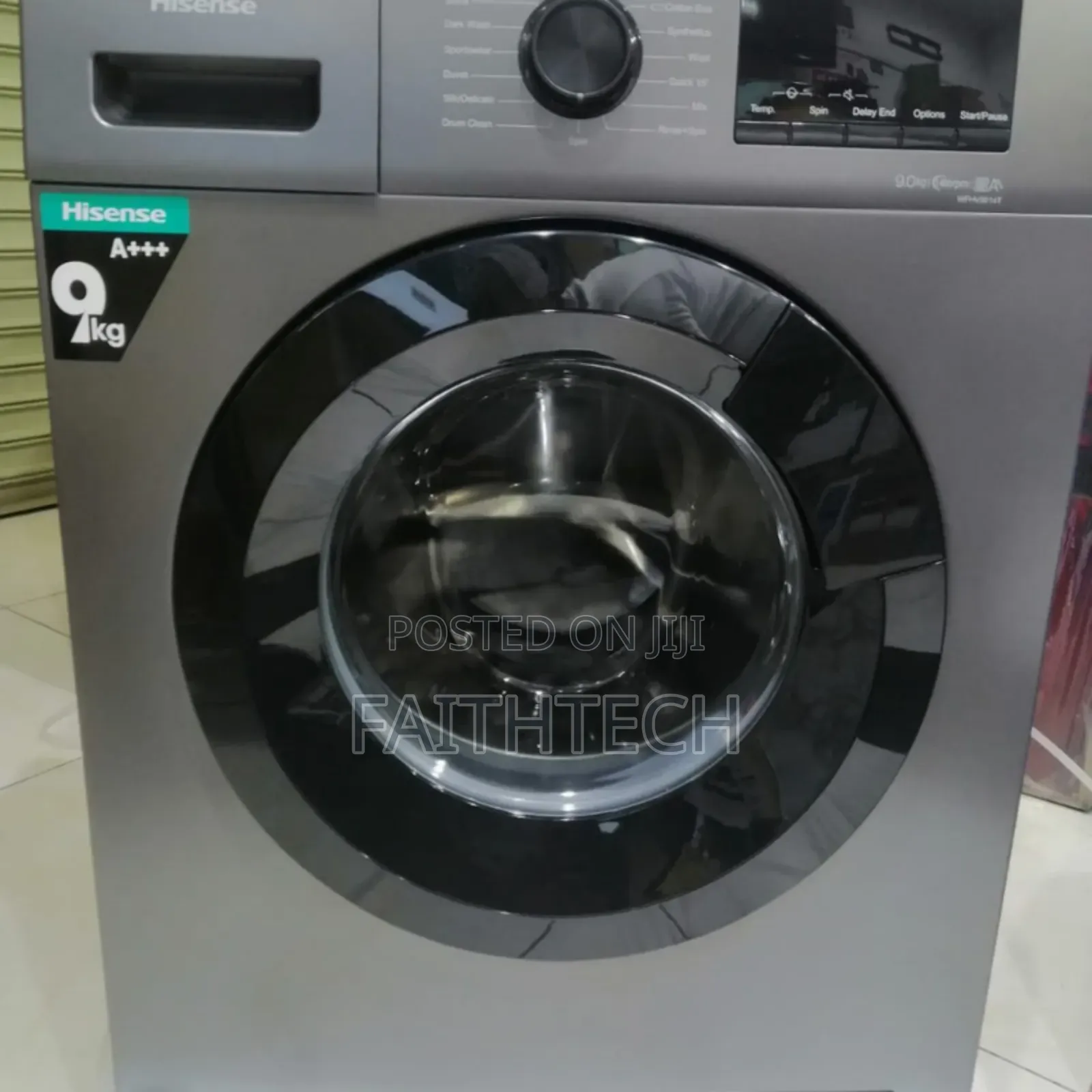 Hisense 9kg Wash and Spin
