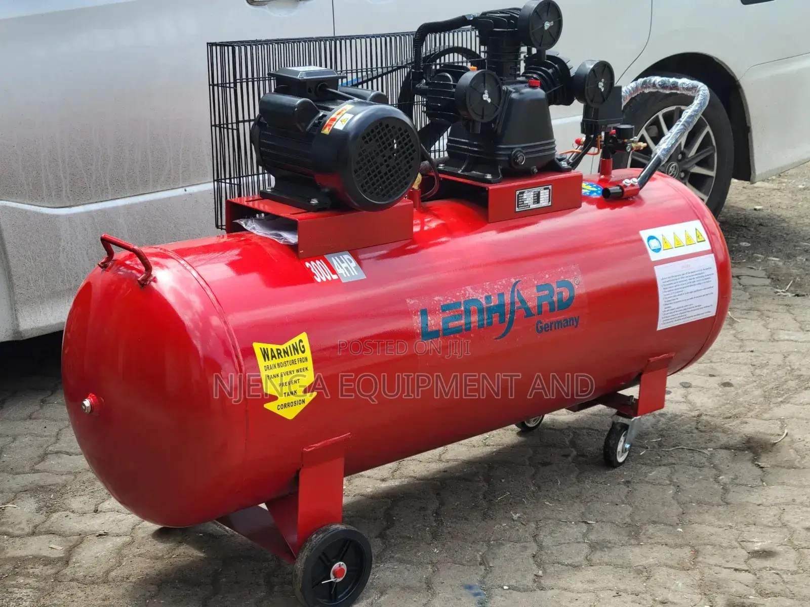 300l Air Compressor 4hp Electric Motor