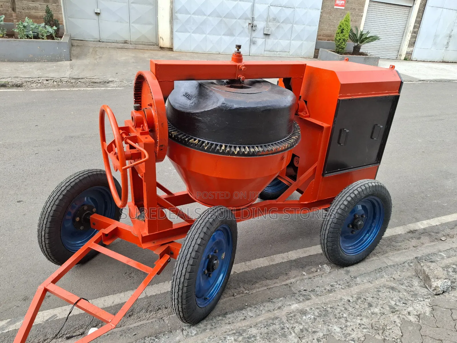 Heavy Duty Titan Concrete Mixer-6.5hp Engine,500ltrs Drum