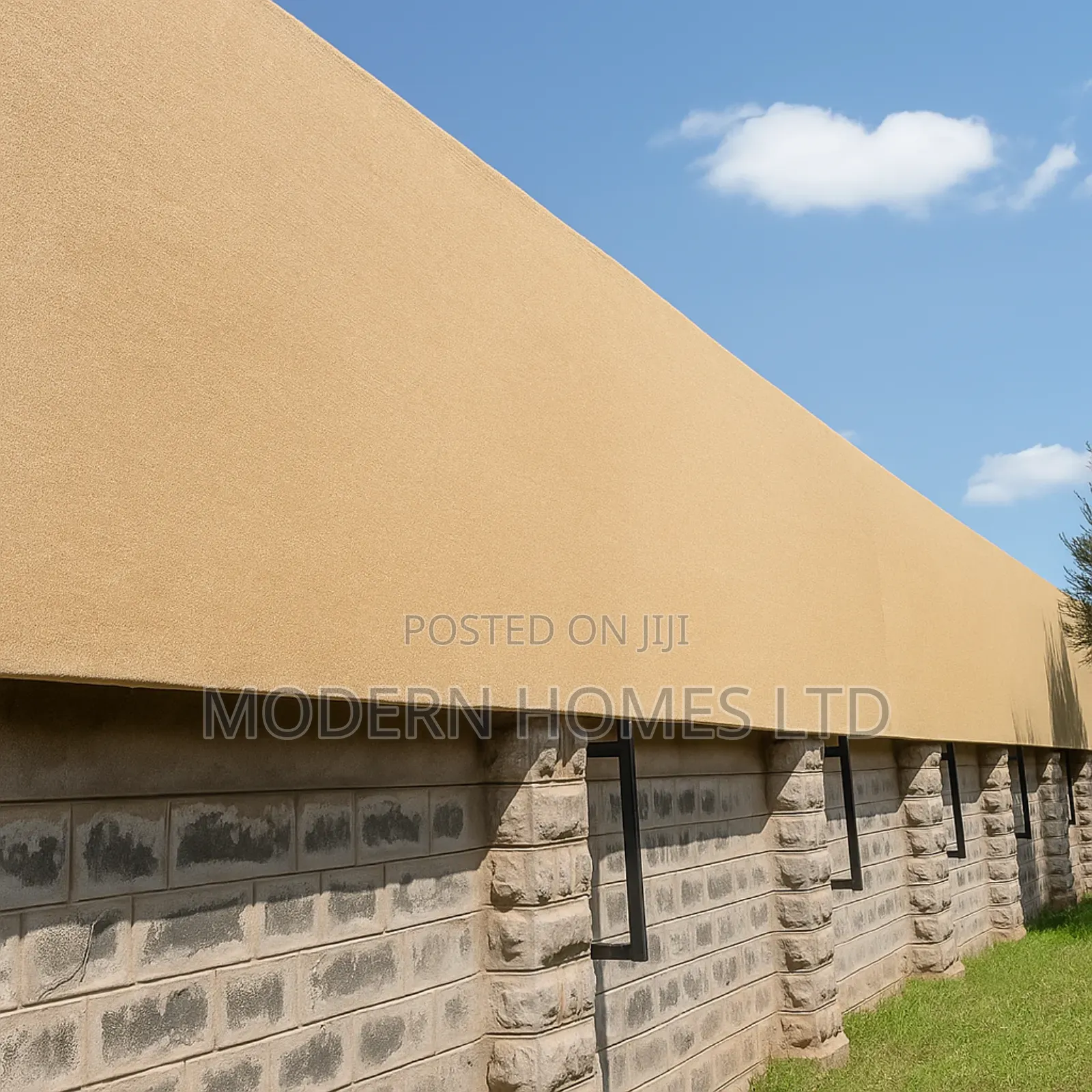 Privacy Redefined: Chic Desert Sand Shade Screen!