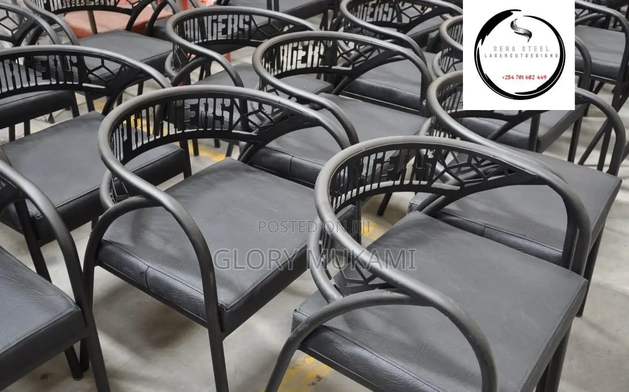 Restaurant And Bar Coated Low Mabati Chairs
