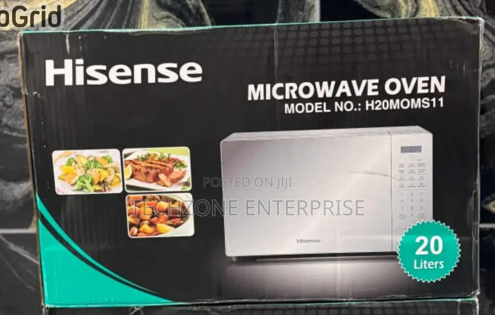 Hisense H20momws11 20 Litres Digital Microwave Oven (White),