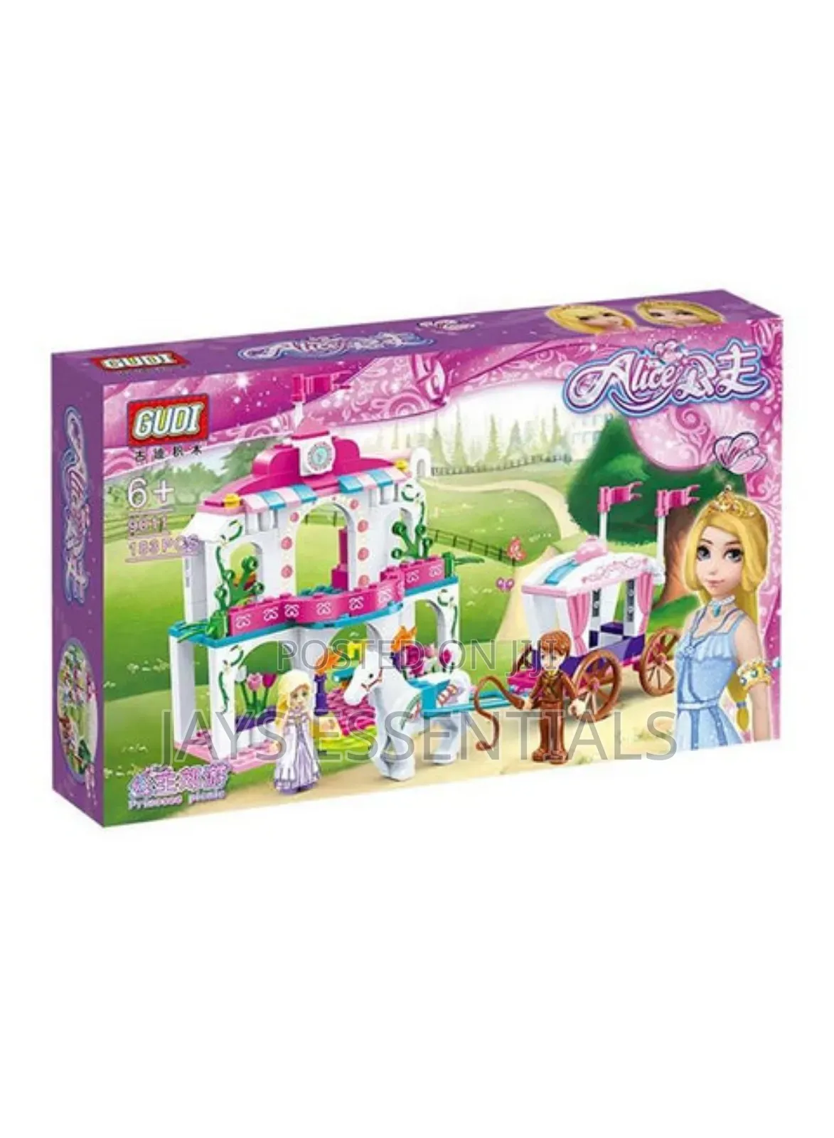 183pc Girls Lego Blocks Set