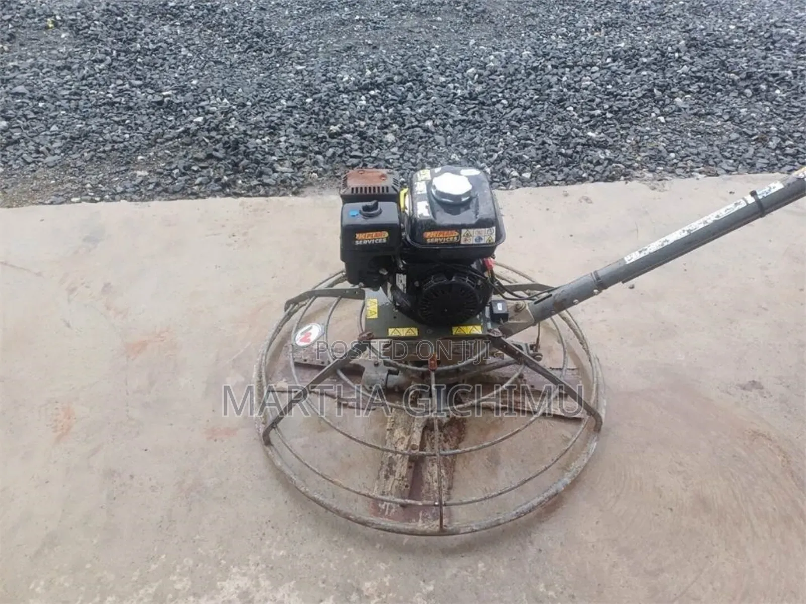 Power Trowel Machine For Hire