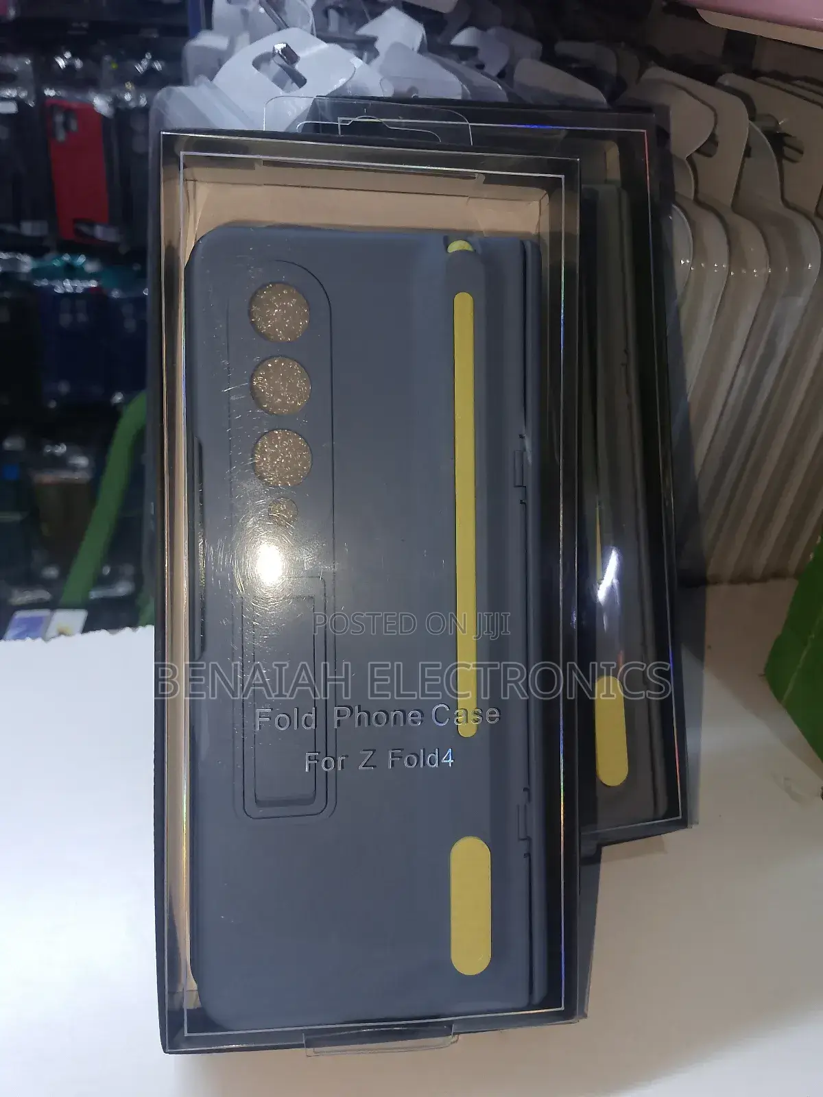 Z Fold4 Fashion Case, Elegant Fold Cover